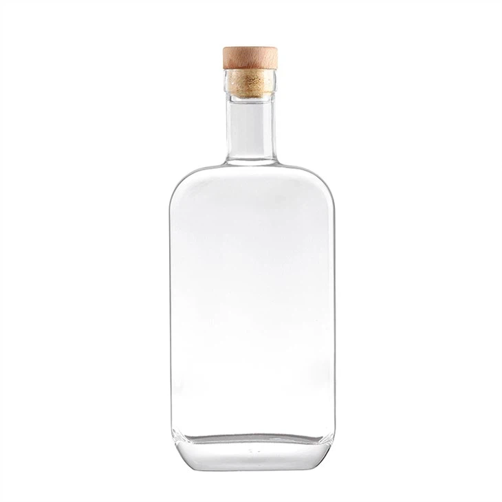 750 ml kirkkaat lasipullot